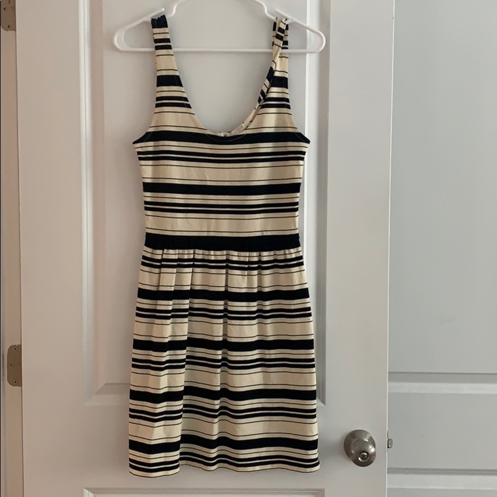 J.CREW striped dress. Brand new. Size XS.